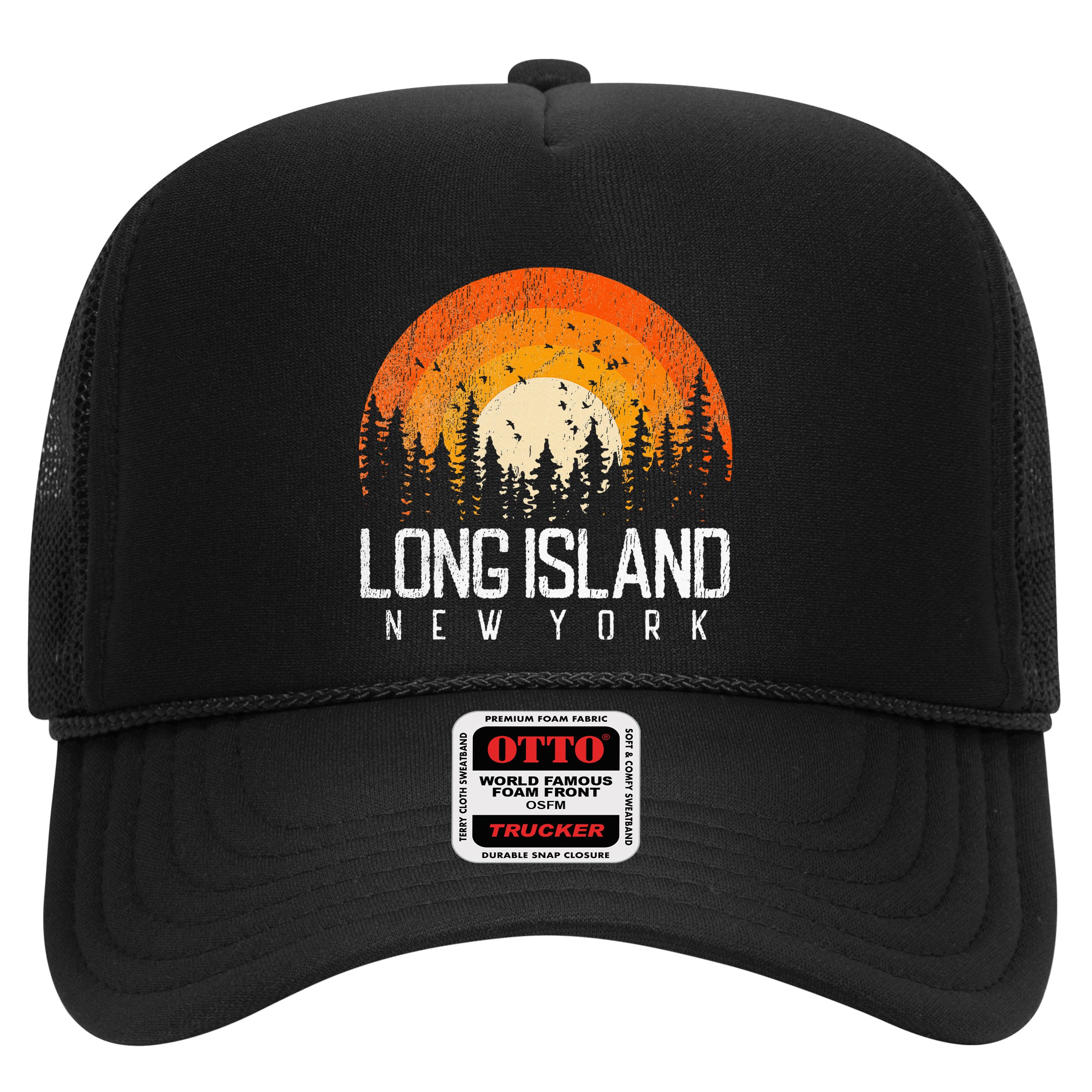 Long Island New York Ny Retro Vintage 70s 80s 90s Gift Hat
