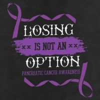 Losing Is Not An Option Pancreatic Cancer Stomach Gift 11oz C Handle Ceramic Mug