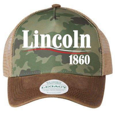 Lincoln 1860 For President Legacy Tie Dye Trucker Hat