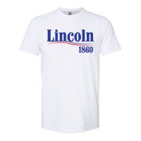 Lincoln 1860 For President Softstyle CVC T-Shirt