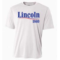 Lincoln 1860 For President Cooling Performance Crew T-Shirt