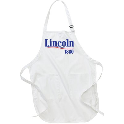 Lincoln 1860 For President Full-Length Apron With Pockets