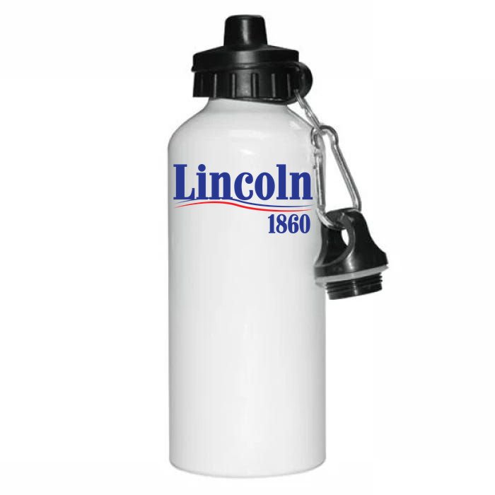 Lincoln 1860 For President Aluminum Water Bottle