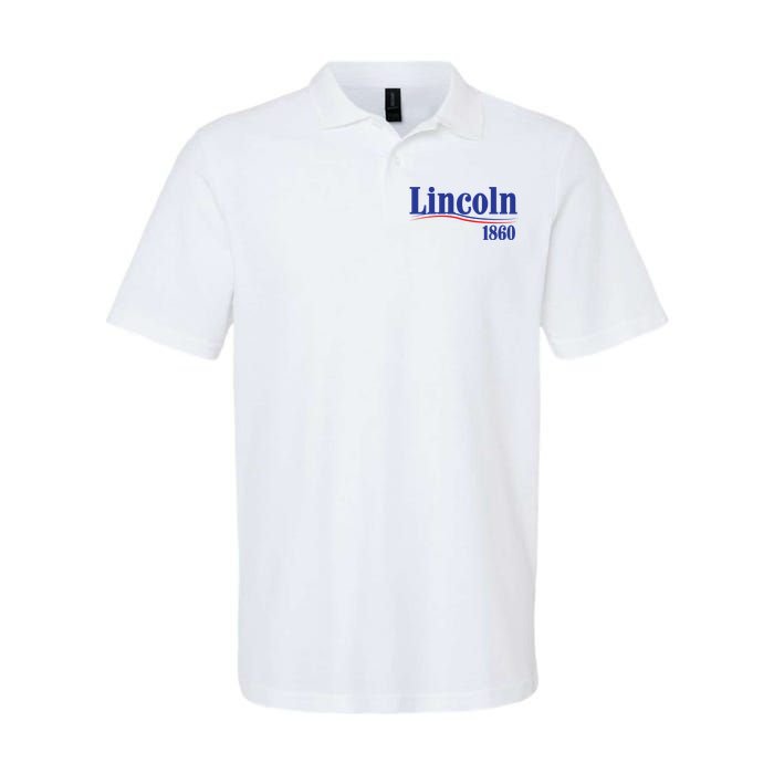 Lincoln 1860 For President Softstyle Adult Sport Polo