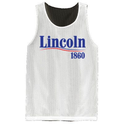 Lincoln 1860 For President Mesh Reversible Basketball Jersey Tank