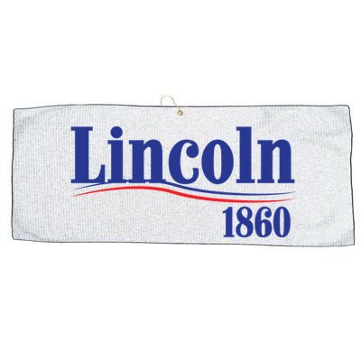 Lincoln 1860 For President Large Microfiber Waffle Golf Towel