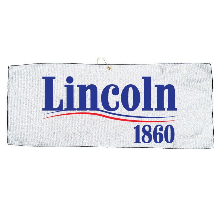 Lincoln 1860 For President Large Microfiber Waffle Golf Towel