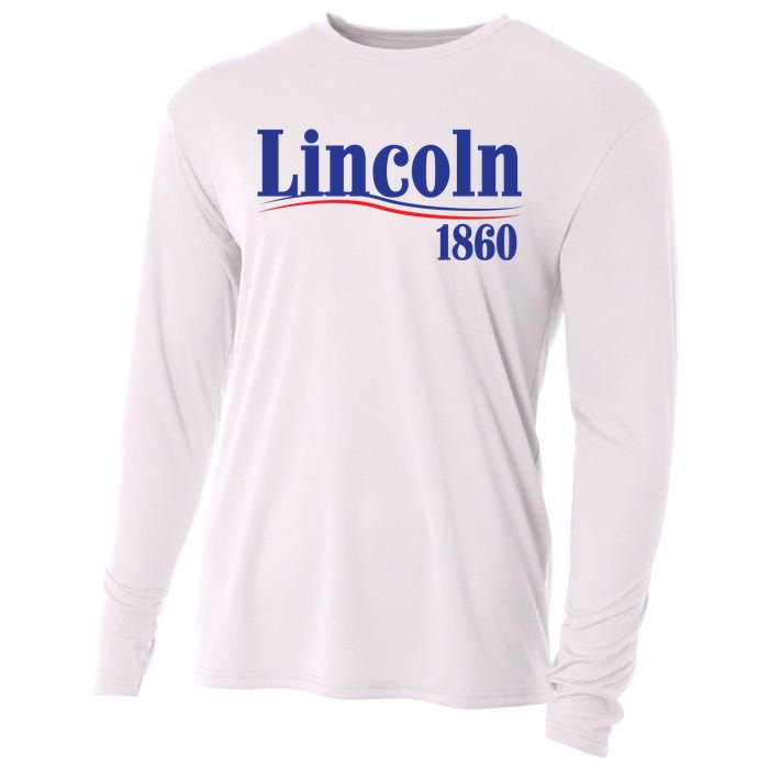 Lincoln 1860 For President Cooling Performance Long Sleeve Crew