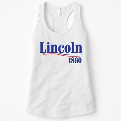 Lincoln 1860 For President Womens Tank Top