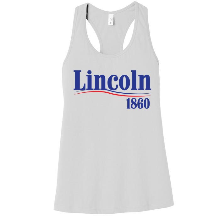 Lincoln 1860 For President Women's Racerback Tank