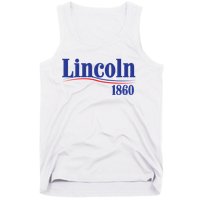 Lincoln 1860 For President Tank Top