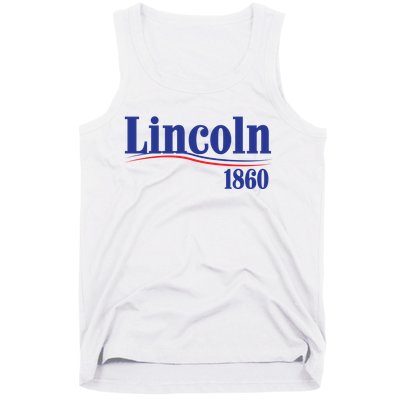 Lincoln 1860 For President Tank Top