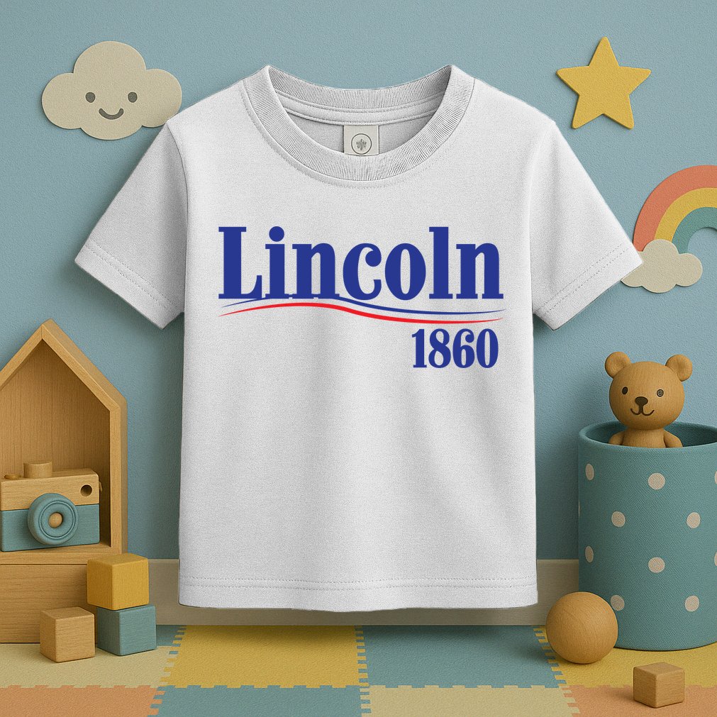 Lincoln 1860 For President Toddler T-Shirt