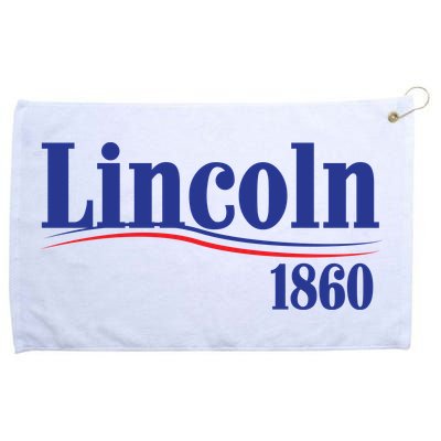 Lincoln 1860 For President Grommeted Golf Towel