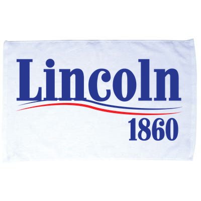 Lincoln 1860 For President Microfiber Hand Towel