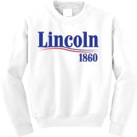 Lincoln 1860 For President Kids Sweatshirt