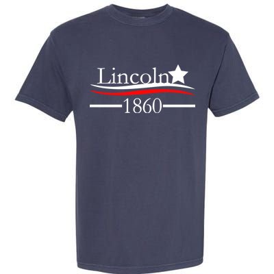 Lincoln 1860 President Logo Garment-Dyed Heavyweight T-Shirt