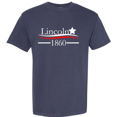 Lincoln 1860 President Logo Garment-Dyed Heavyweight T-Shirt