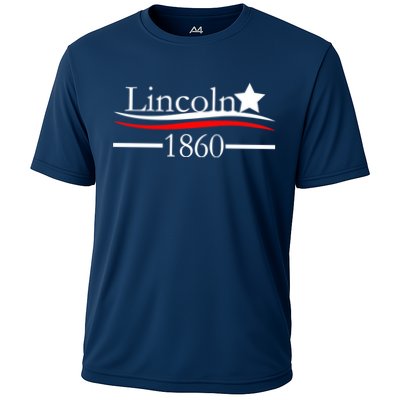 Lincoln 1860 President Logo Performance Shirt