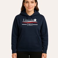 Lincoln 1860 President Logo Hoodie