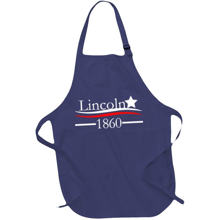 Lincoln 1860 President Logo Apron
