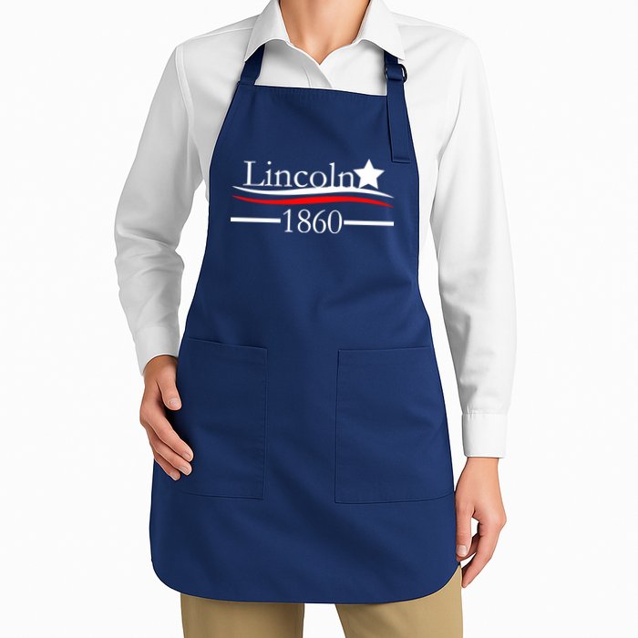 Lincoln 1860 President Logo Apron