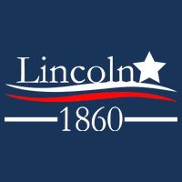 Lincoln 1860 President Logo Apron