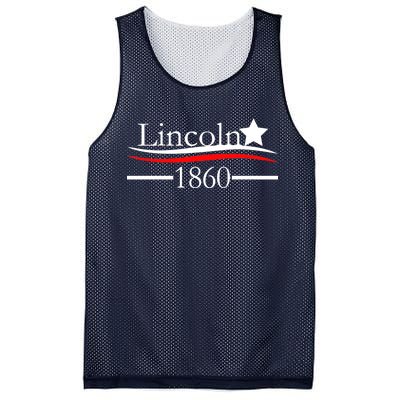 Lincoln 1860 President Logo Mesh Reversible Basketball Jersey Tank