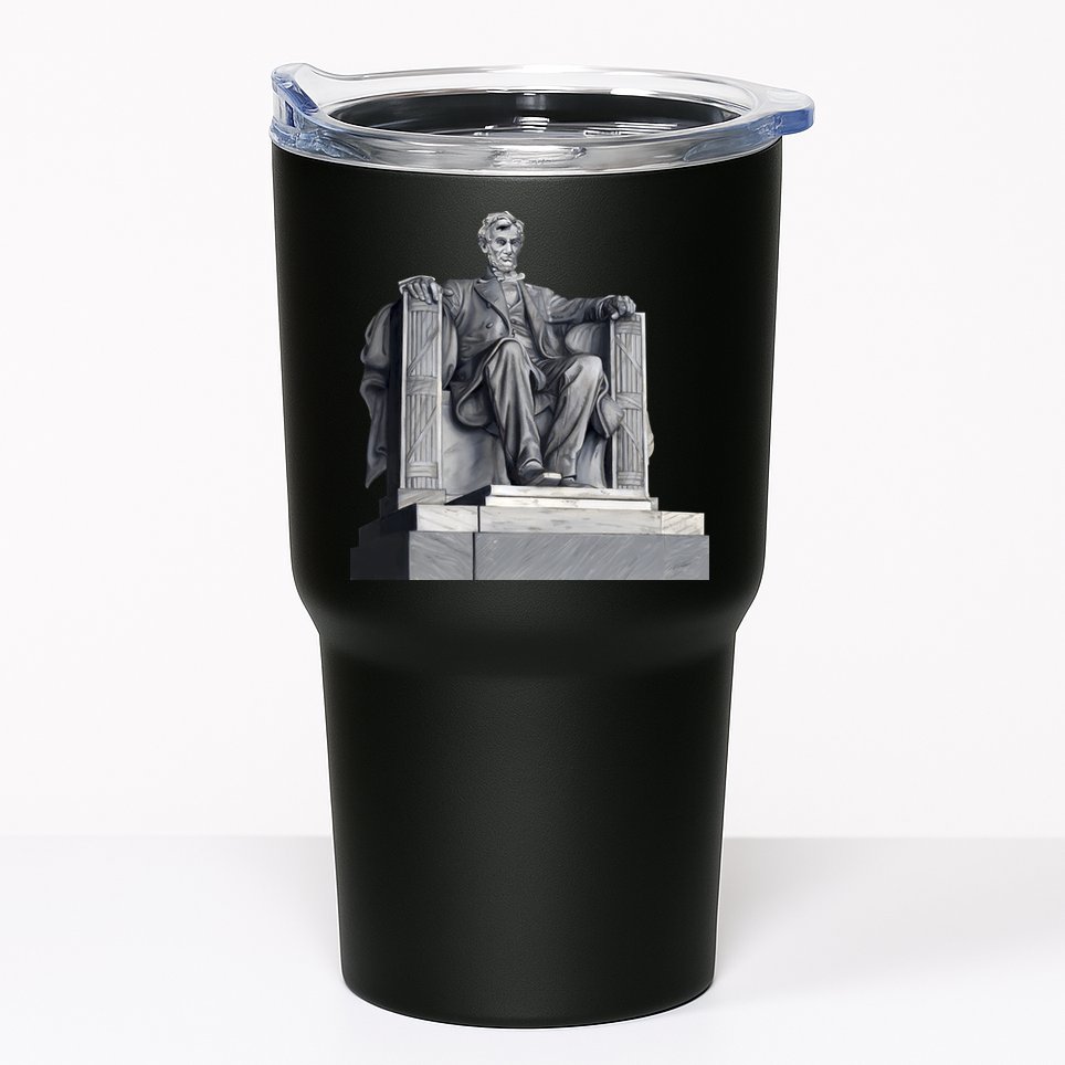 Lincoln Memorial Statue Tumbler