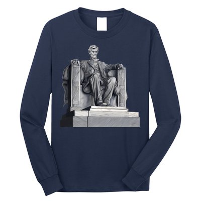 Lincoln Memorial Statue Long Sleeve Shirt