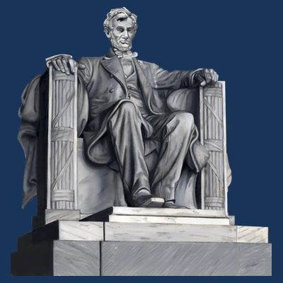 Lincoln Memorial Statue T-Shirt
