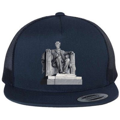 Lincoln Memorial Statue Flatbill Hat