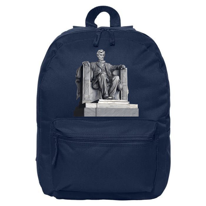 Lincoln Memorial Statue 16 in Basic Backpack