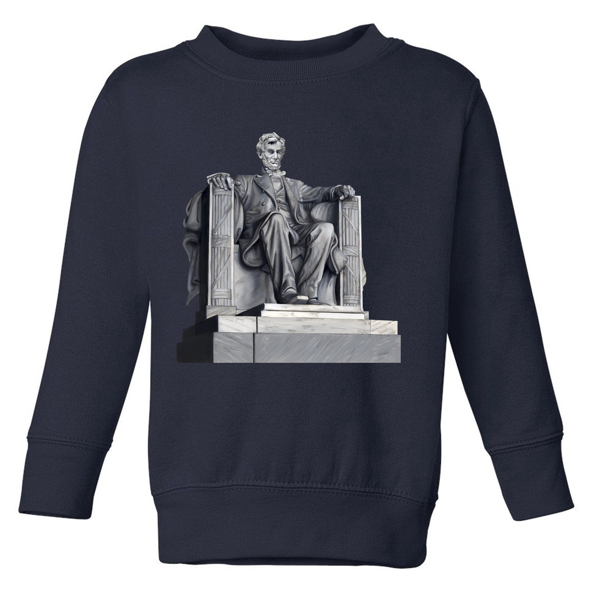 Lincoln Memorial Statue Toddler Sweatshirt