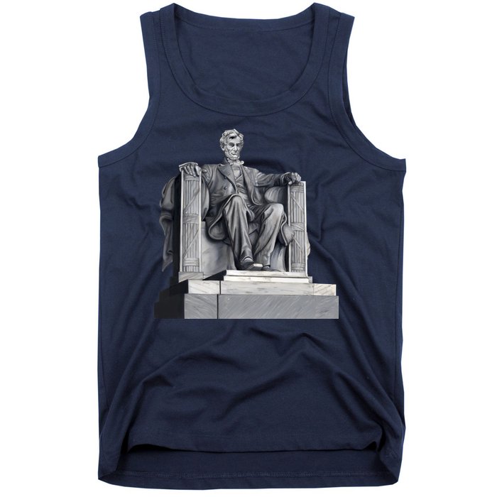 Lincoln Memorial Statue Tank Top