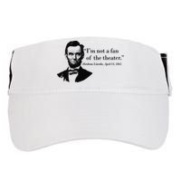 Lincoln Not A Fan Of The Theater Adult Drive Performance Visor