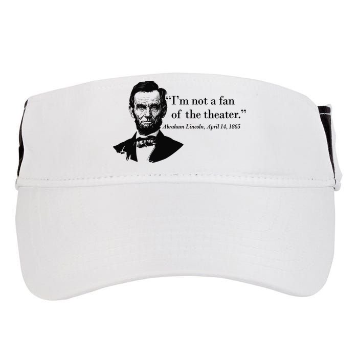 Lincoln Not A Fan Of The Theater Adult Drive Performance Visor