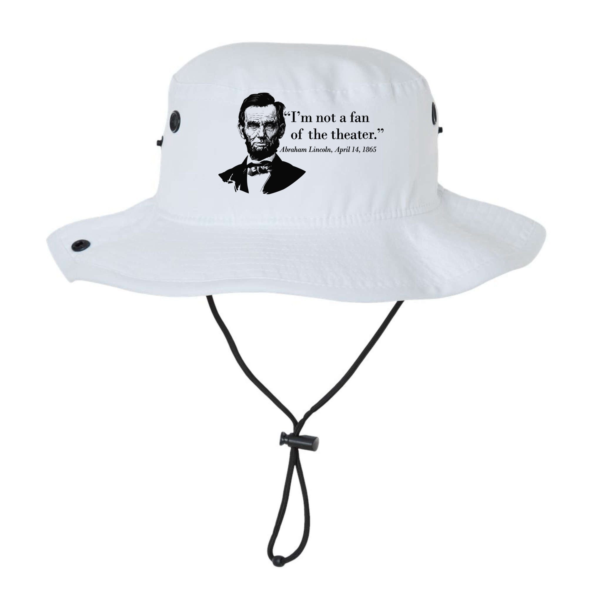 Lincoln Not A Fan Of The Theater Bucket Hat