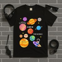 Learning Is Out Of This World Outer Space Science Teacher T-Shirt