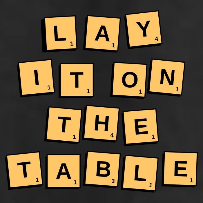 Lay It On The Table Motivational Quote Cool Comfort Performance Bucket Hat