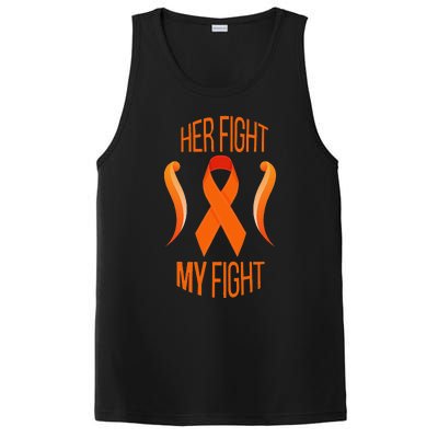 Leukemia I Orange Ribbon Gift PosiCharge Competitor Tank