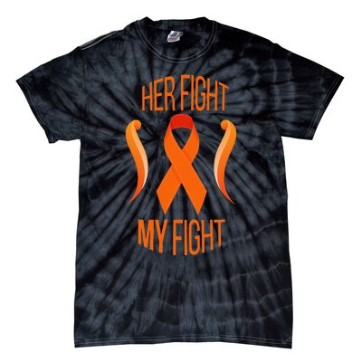 Leukemia I Orange Ribbon Gift Tie-Dye T-Shirt