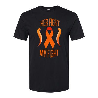 Leukemia I Orange Ribbon Gift Softstyle CVC T-Shirt