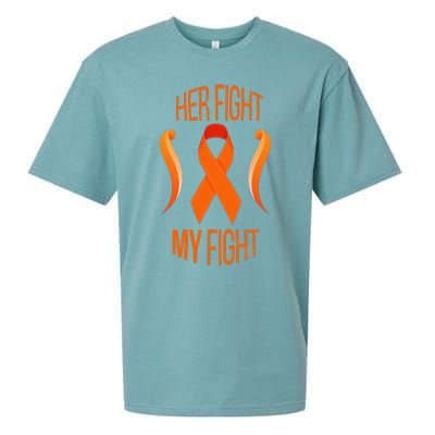 Leukemia I Orange Ribbon Gift Sueded Cloud Jersey T-Shirt