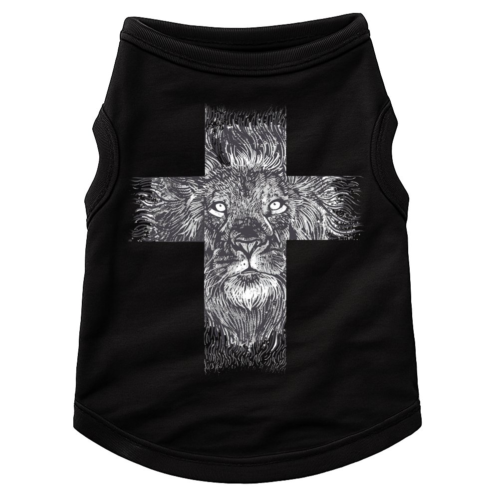 Lion Cross Doggie Tank