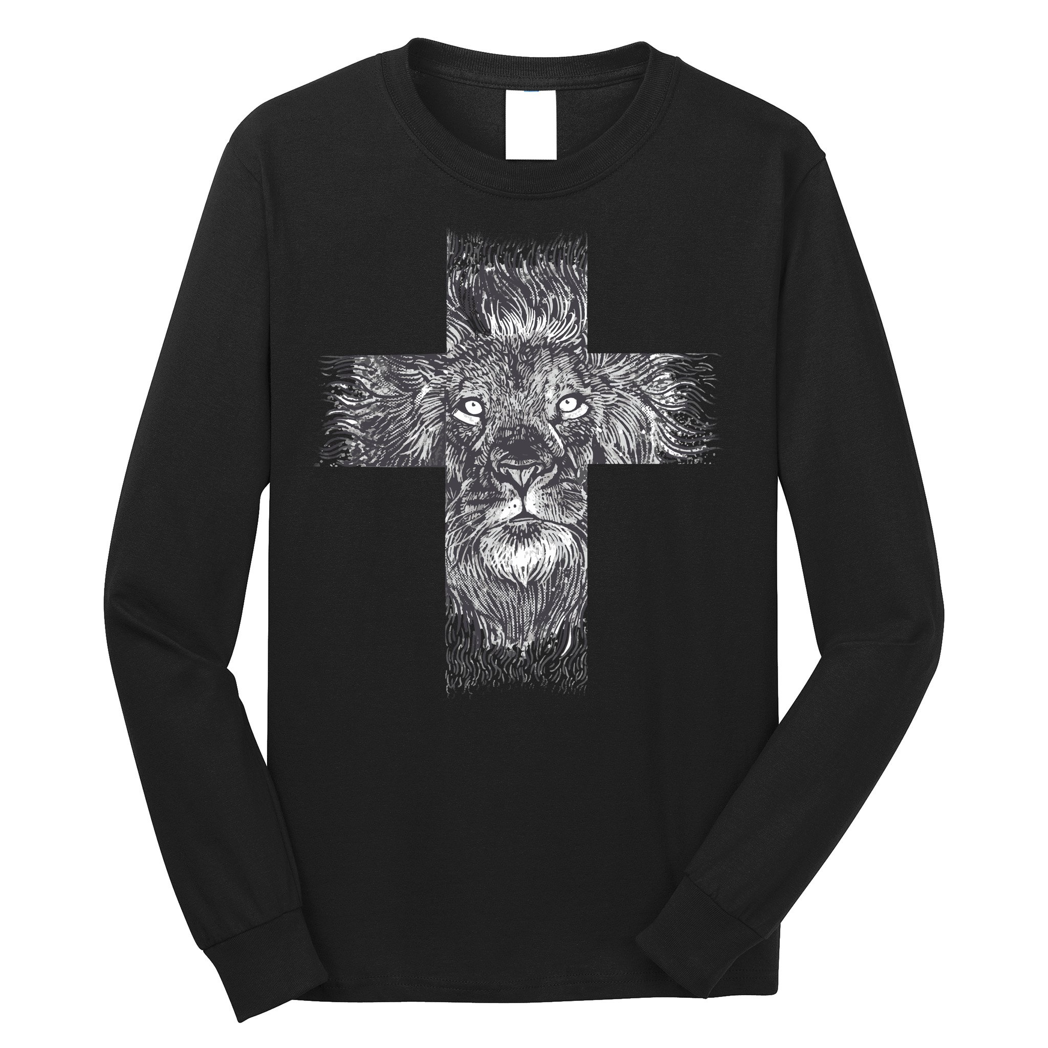 Lion Cross Long Sleeve Shirt
