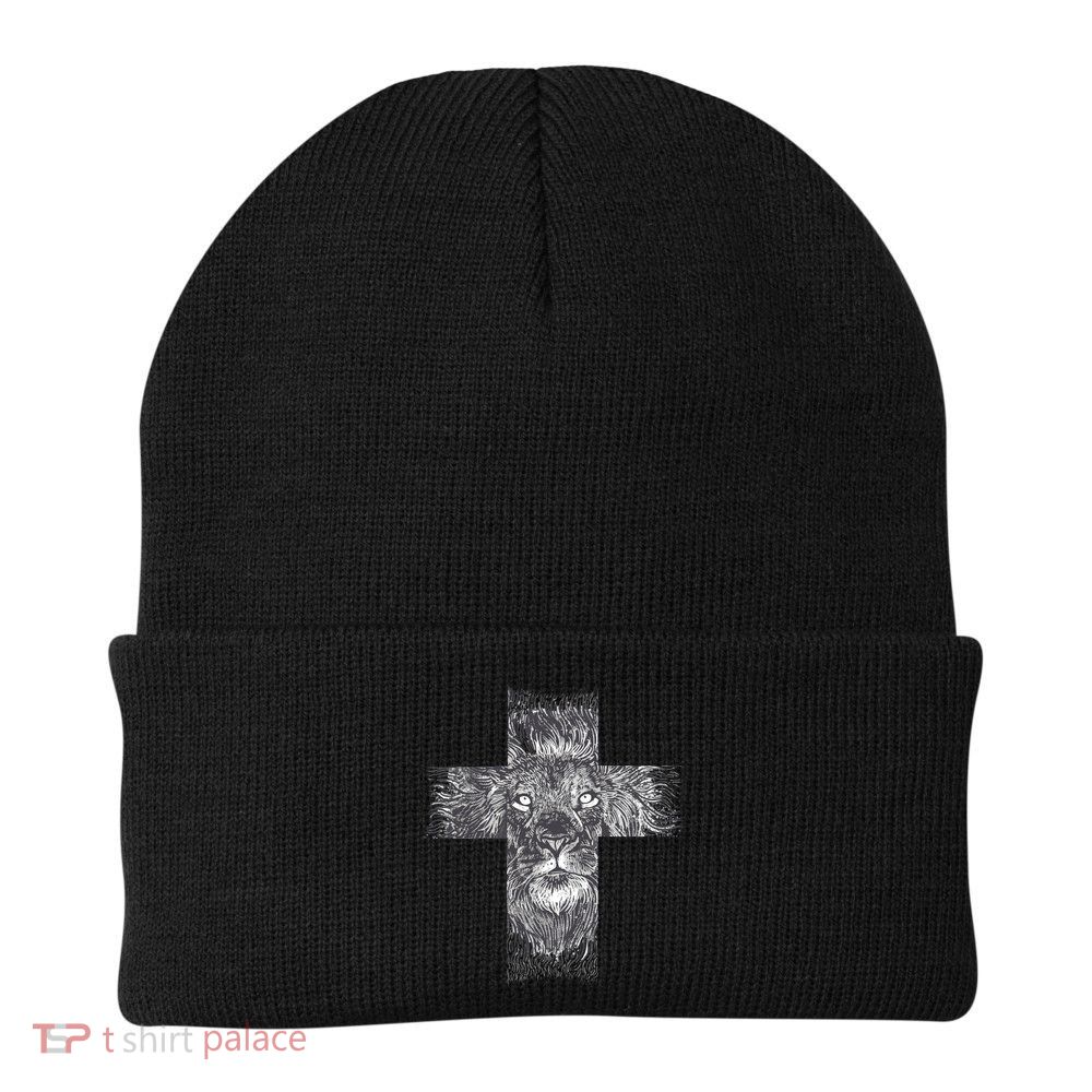 Lion Cross Beanie