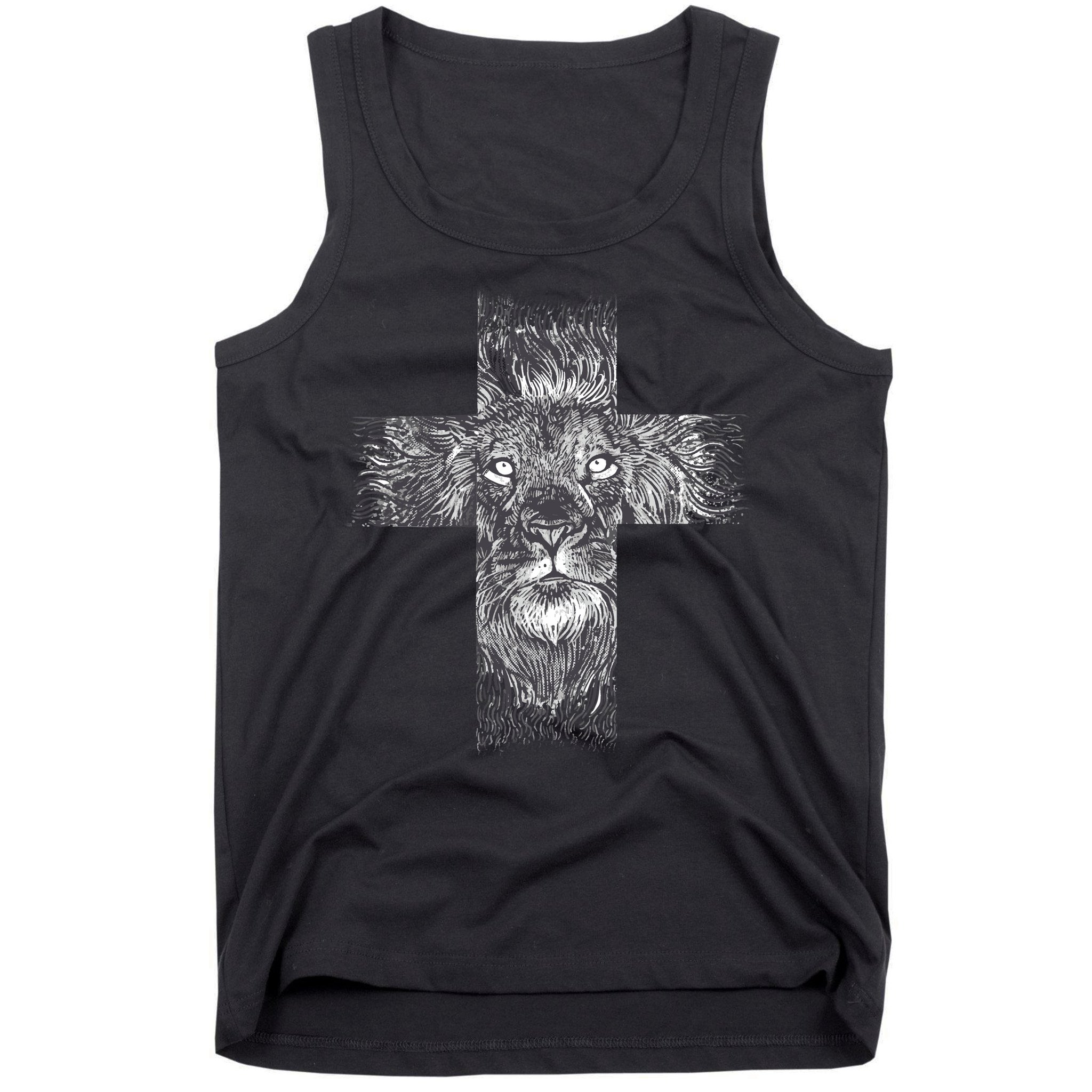 Lion Cross Tank Top