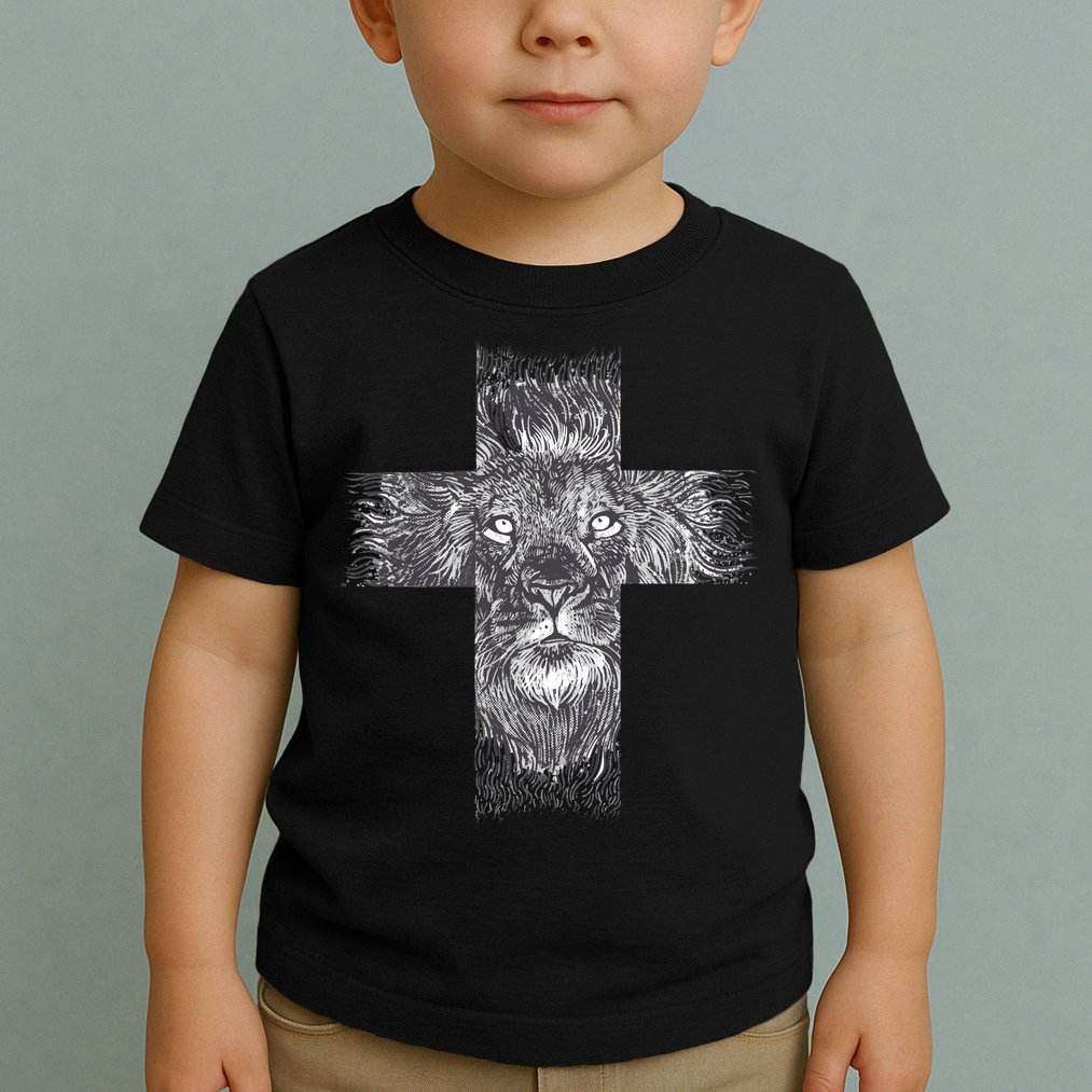Lion Cross Toddler T-Shirt