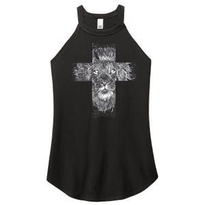 Lion Cross Women’s Perfect Tri Rocker Tank